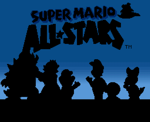 Super Mario All Stars Shadow Intro 2